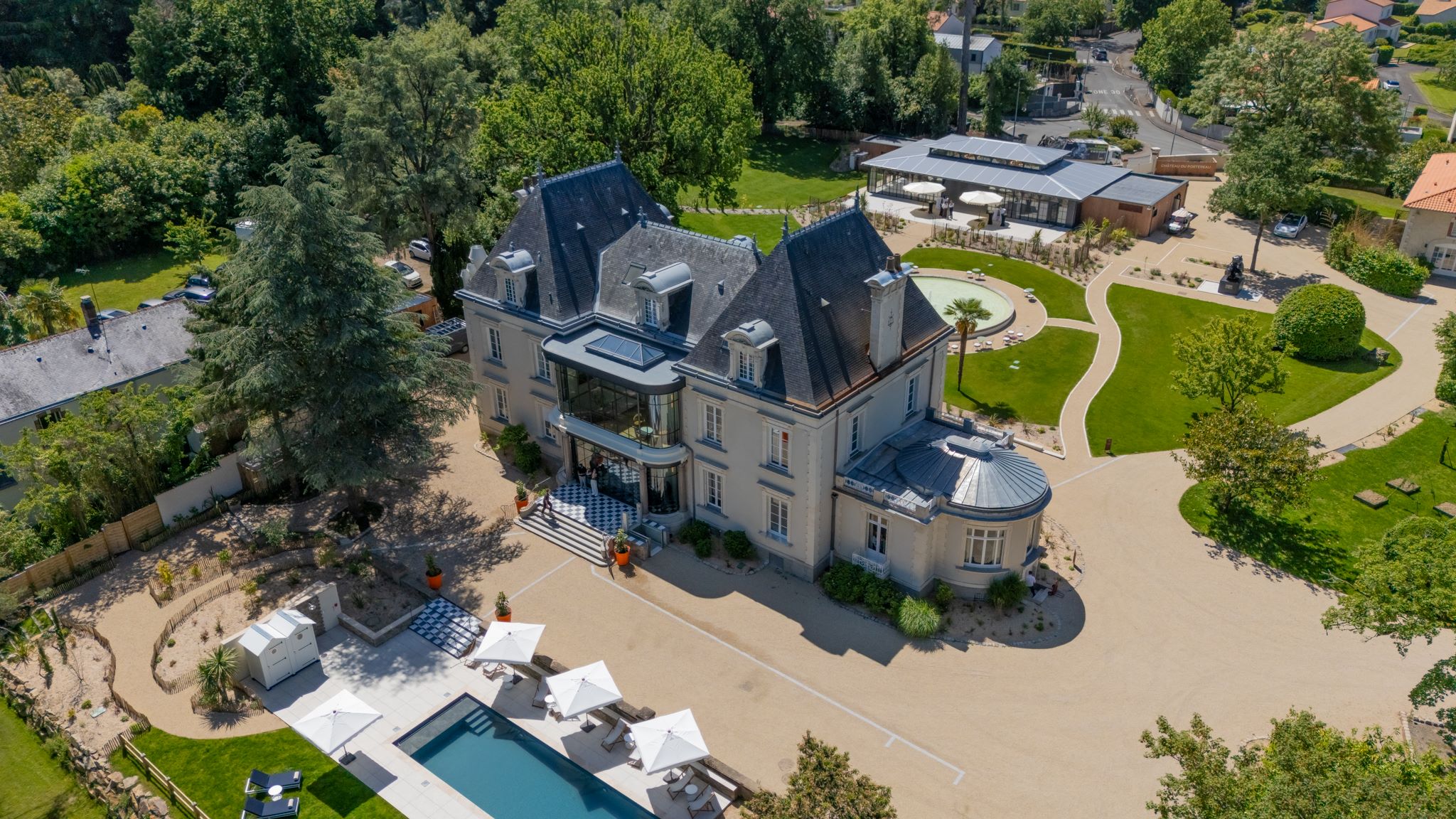 domaine du portereau vertou hotel restaurant